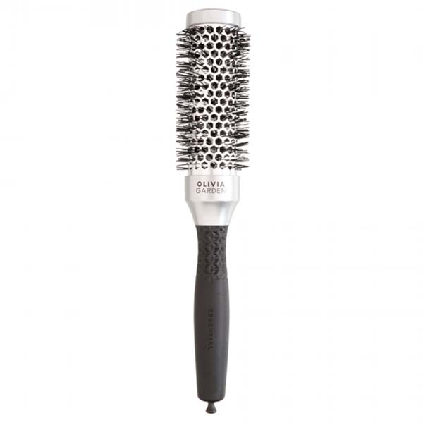 Olivia Garden Essential Blowout Classic Silver 35 - термобрашинг для волос серебристый, 35 мм.