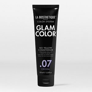 Glam Color No Yellow Conditioner - Оттеночный-кондиционер для нейтрализации желтизны волос, цвет .07 "Кристалл", 150мл.
