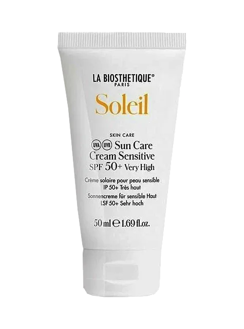 SUN CARE CREAM SENSITIVE SPF 50+ - СОЛНЦЕЗАЩИТНЫЙ КРЕМ ДЛЯ ЧУВСТВИТЕЛЬНОЙ КОЖИ