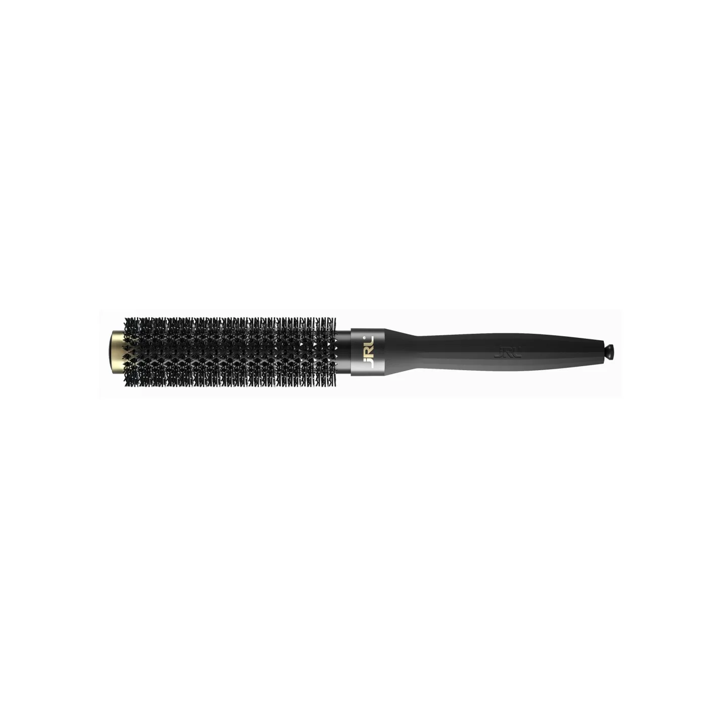 MIXED BRISTLE BRUSH EXTRA LONG φ25MM, BLACK-ПАРИКМАХЕРСКИЙ БРАШИНГ СО СМЕШАННОЙ ЩЕТИНОЙ, ЦВЕТ ЧЕРНЫЙ