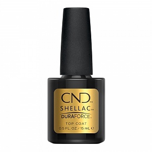 Закрепитель для гелевых лаков, идеален для "слабых" ногтей - Cnd Shellac Duraforce Top Coat 0.25oz