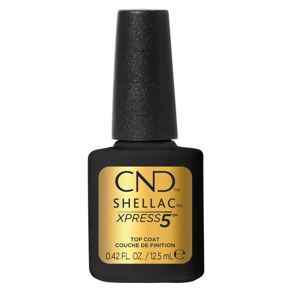 CND SHELLAC XPRESS5 TOP COAT - ЗАКРЕПИТЕЛЬ ДЛЯ ГЕЛЕВОГО ЛАКА, 12.5 мл.