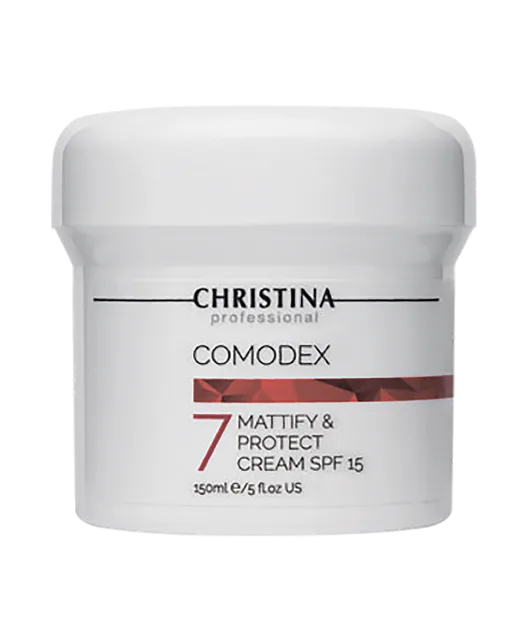 COMODEX 7 STEP MATTIFY AND PROTECT CREAM SPF-15-КРЕМ "МАТИРОВАНИЕ И ЗАЩИТА" ДЛЯ ЛИЦА С SPF-15, ШАГ 7