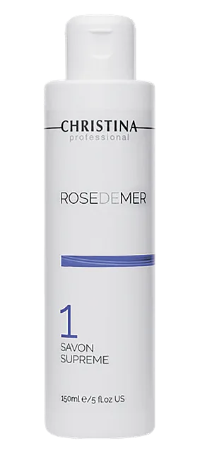 ROSE DE MER 1 STEP SAVON SUPREME -ОЧИЩАЮЩИЙ ГЕЛЬ ДЛЯ ЛИЦА, ШАГ 1, ЛИНИЯ ROSE DE MER