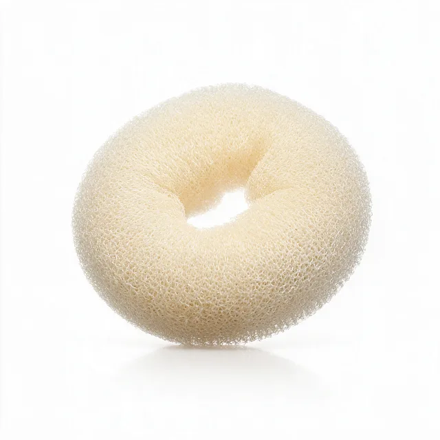 ROUNDED CHIGNON D8 mm BLONDE - КРУГЛЫЕ РЕЗИНКИ ДЛЯ ВОЛОС, ДЛЯ СОЗДАНИЯ ПУЧКА, ДИАМЕТР 8ММ, ЦВЕТ СВЕТ