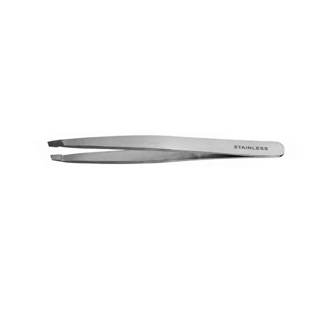 TWEEZERS TO PLUCK INOX.OBLIQUE 9,5 CM - ПИНЦЕТ КОСМЕТОЛОГИЧЕСКИЙ
