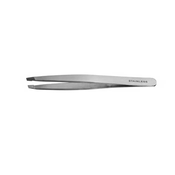 TWEEZERS TO PLUCK INOX.OBLIQUE 9,5 CM - ПИНЦЕТ КОСМЕТОЛОГИЧЕСКИЙ