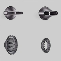 Фен для  волос Dyson Supersonic HD03, матовый чёрный