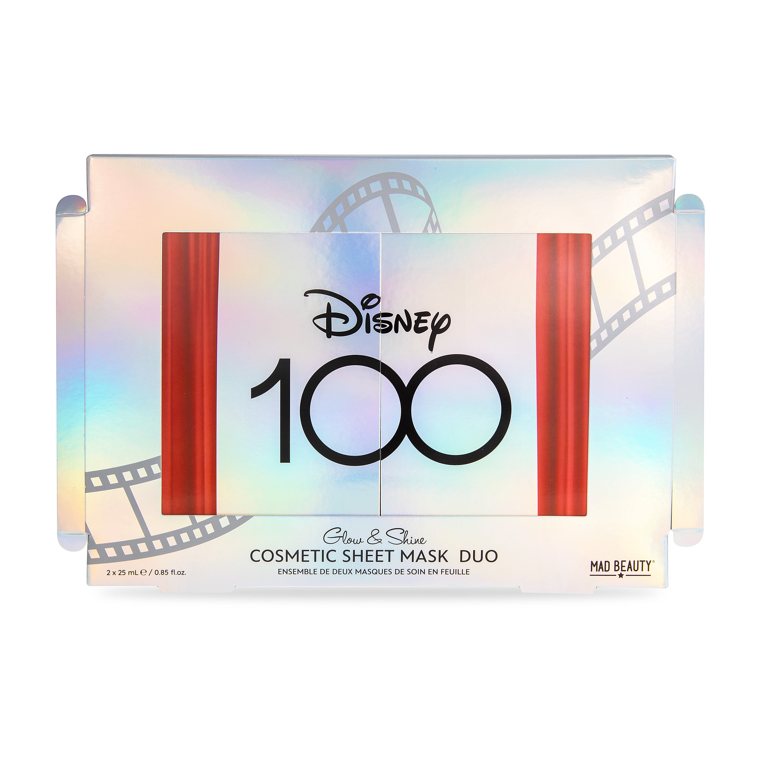 DISNEY 100 COSMETIC SHEET MASK DUO- НАБОР МАСОК ДЛЯ ЛИЦА "DISNEY-100"