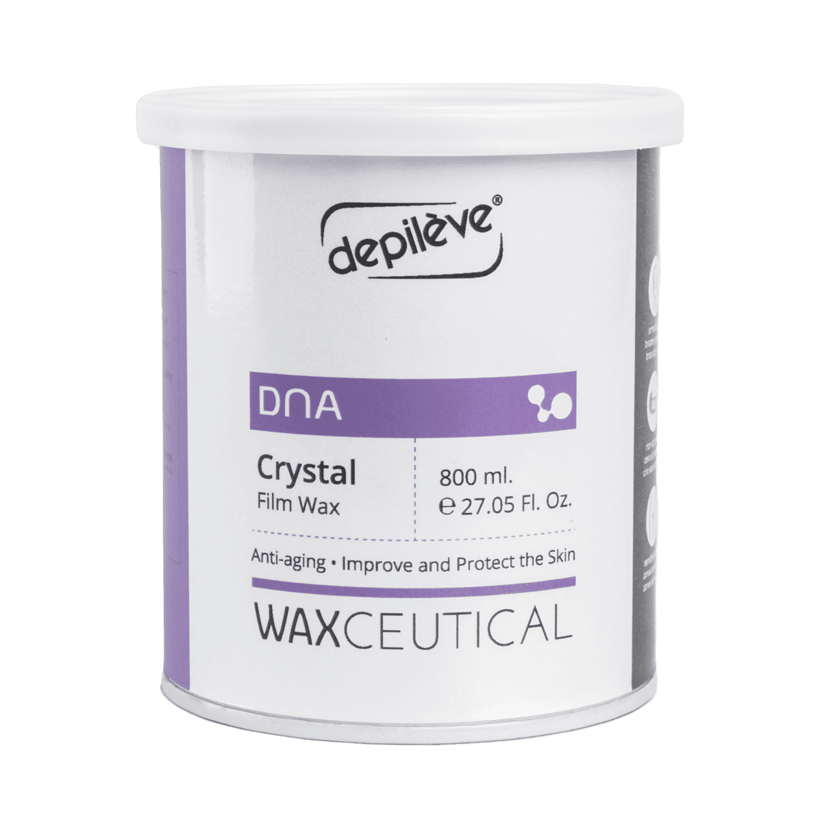 DEPILEVE WAXCEUTICAL DNA CRYSTAL FILM WAX 400ML-ВОСК КОСМЕТОЛОГИЧЕКИЙ CRYSTAL 400 МЛ 