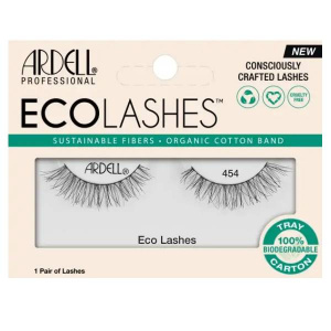 Ресницы подиумные "ECO" модель №454, чёрные