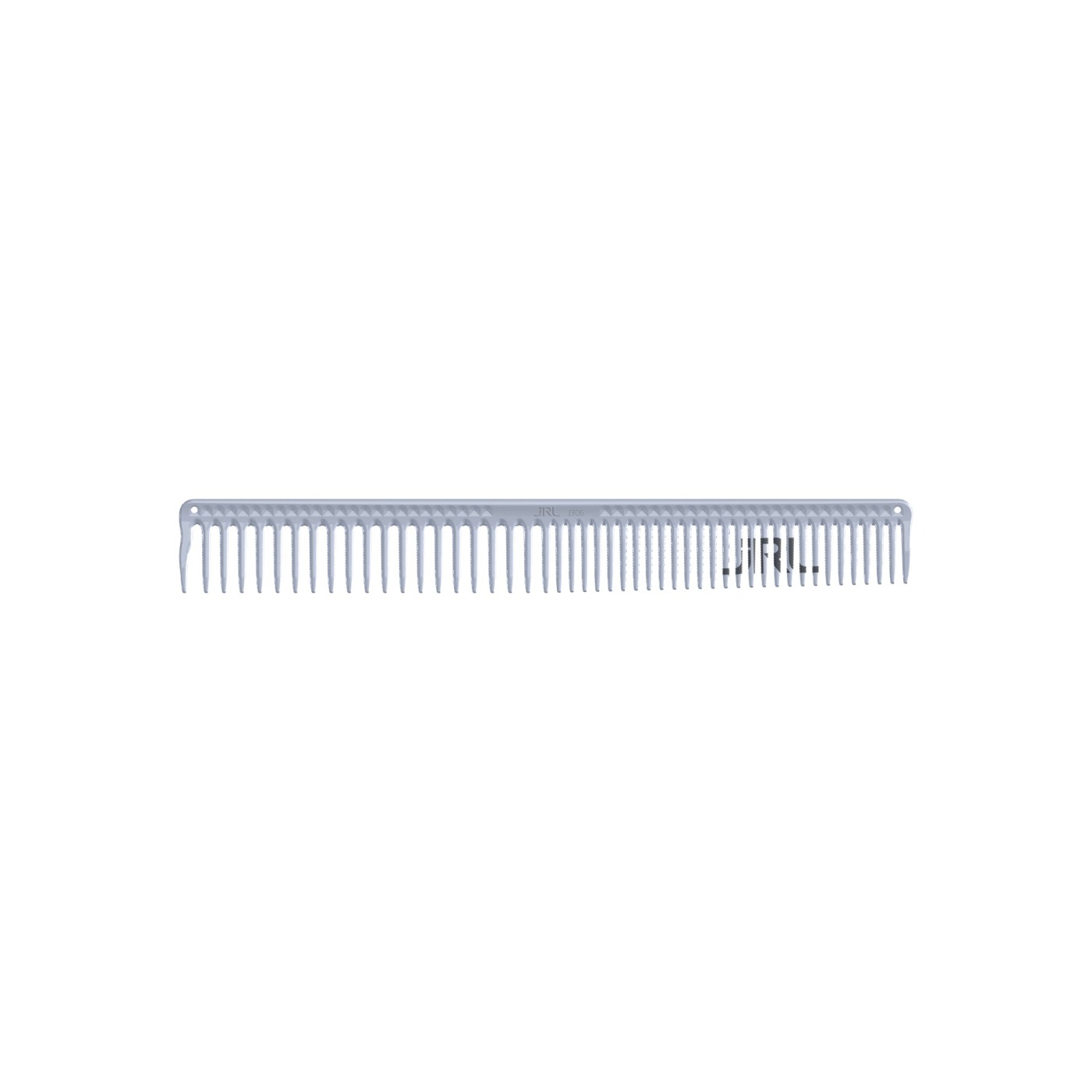 JRL LONG ROUND TOOTH CUTTING COMB 9", LILAC-ПАРИКМАХЕРСКАЯ  РАСЧЕСКА ДЛИННАЯ С ЗАКРУГЛЕННЫМИ ЗУБЦАМИ