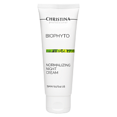 НОЧНОЙ КРЕМ ДЛЯ ЛИЦА BIO PHYTO NORMALIZING NIGHT CREAM СЕБОРЕГУЛИРУЮЩИМ ДЕЙСТВИЕМ 75 МЛ 