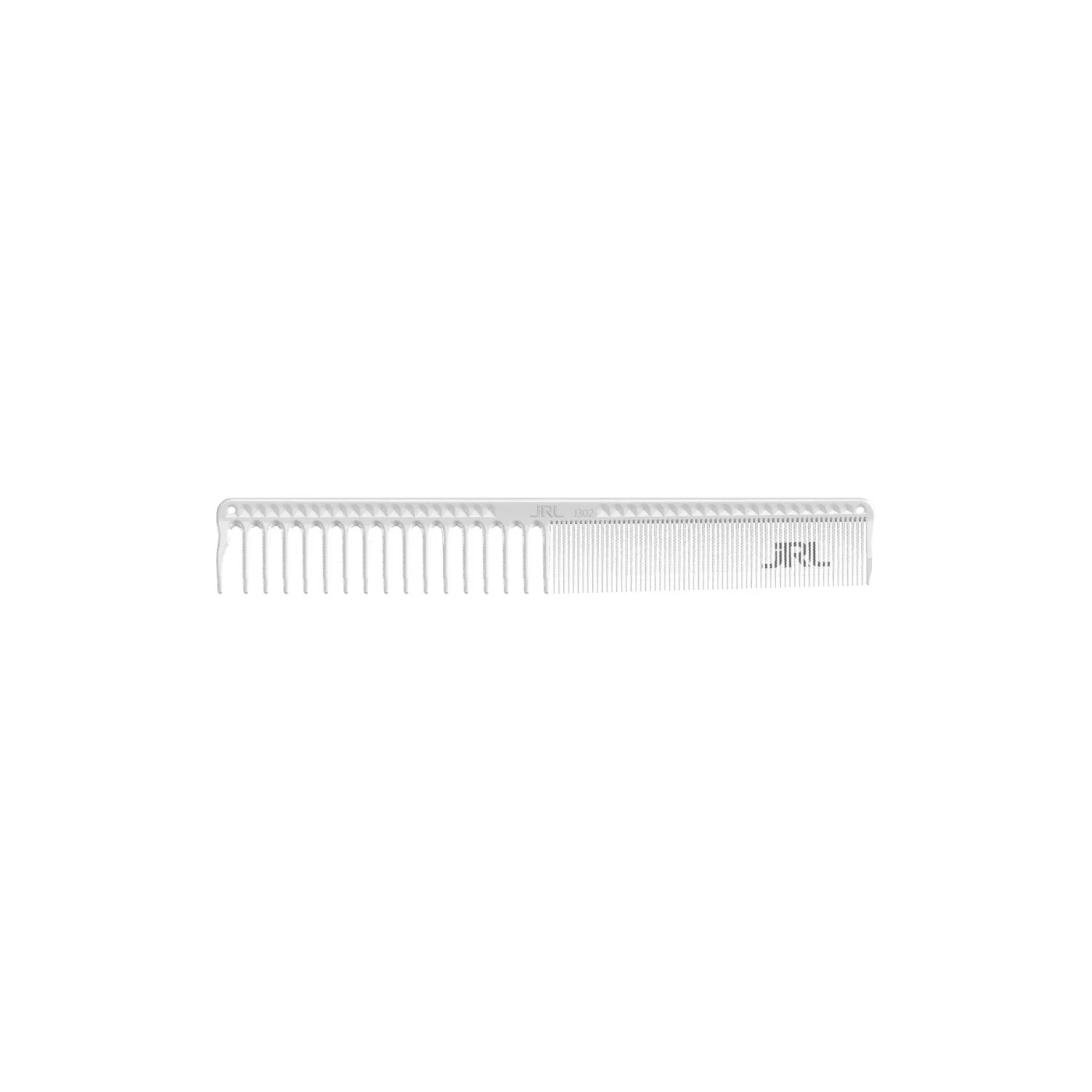 JRL CUTTING COMB 7.3", WHITE- JRL ПАРИКМАХЕРСКАЯ РАСЧЕСКА ДЛЯ СТРИЖКИ 7.3", ЦВЕТ БЕЛЫЙ
