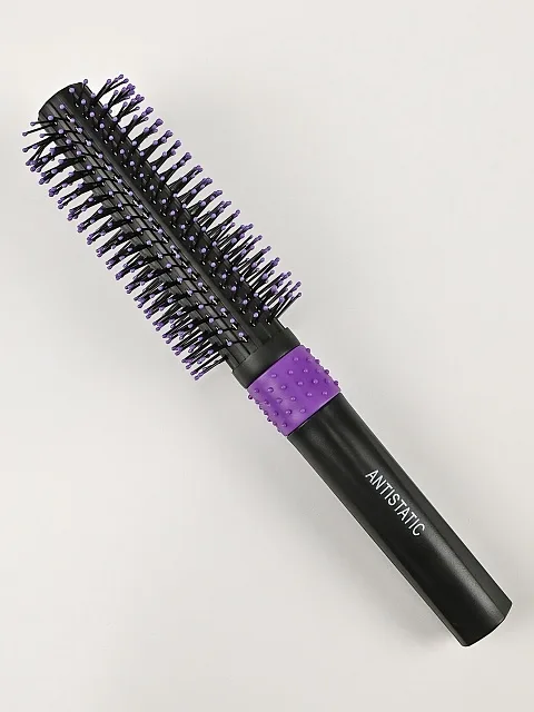 STYLING BRUSH, BLACK-LILAC - Брашинг парикмахерский