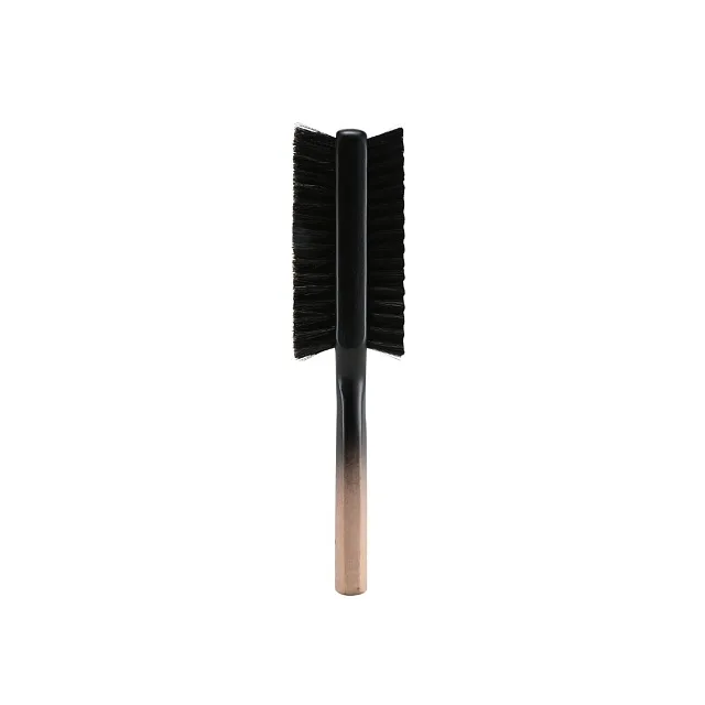 PREMIUM DOUBLE-SIDED HAIR &amp; BEARD BRUSH, BLACK- ДВУСТОРОНИИЙ БРАШИНГ  ДЛЯ ВОЛОС И БОРОДЫ