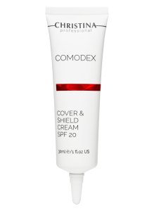 CHRISTINA Comodex Cover & Shield Cream SPF 20 - защитный крем с тоном SPF 20, 30 мл.