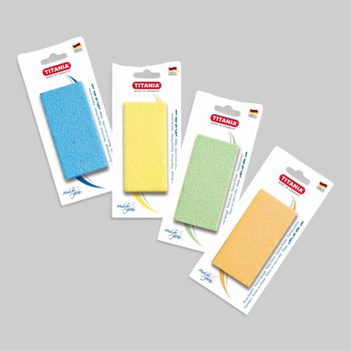 MIRACLE CLEANER/PUMICE SPONGE - Пемза для рук и ног, прямоугольная