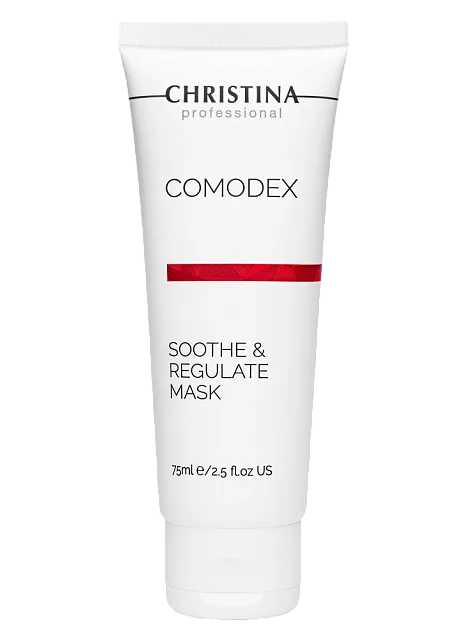 COMODEX SOOTHE&REGULATE MASK -УСПОКАИВАЮЩАЯ И РЕГУЛИРУЮЩАЯ МАСКА ДЛЯ ЛИЦА, ЛИНИЯ COMODEX