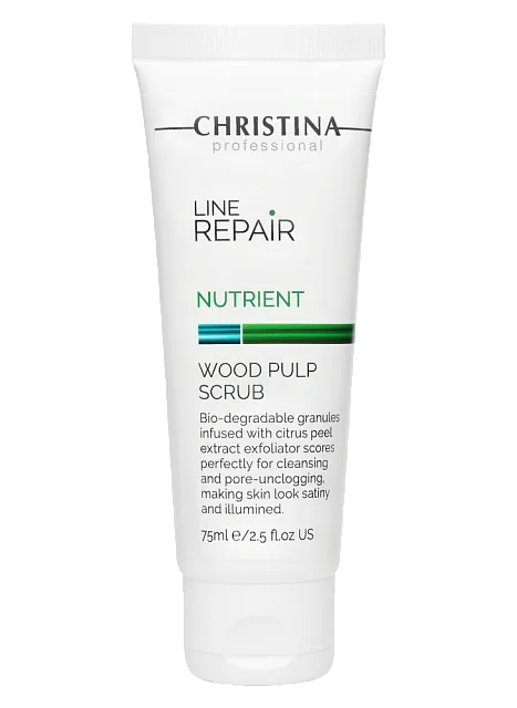 LINE REPAIR-NUTRIENT-WOOD PULP SCRUB-СКРАБ С ЧАСТИЦАМИ КОРЫ ЦИТРУСОВЫХ