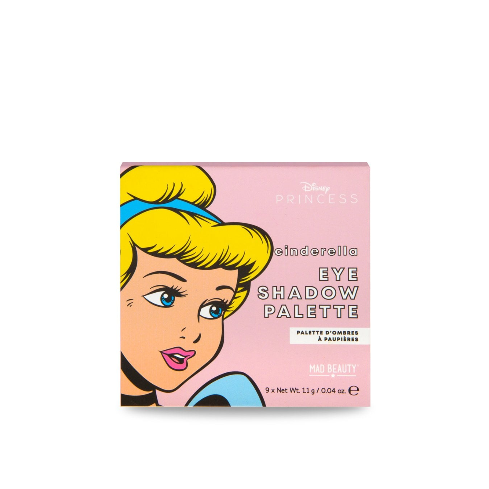 POP PRINCESS MINI EYESHADOW PALETTE CINDERELLA - Палетка теней для век Cinderella