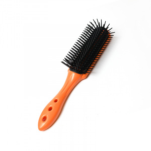 STRAIGHT AIR STYLER ORANGE - ЩЕТКА ДЛЯ ВОЛОС  "T09 Air Styler",НЕЙЛОНОВ ЩЕТИНА, 9 РЯДОВ, ЦВЕТ ОРАНЖ