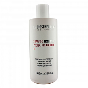 Shampoo Protection Couleur F - Шампунь для тонких  окрашенных волос с комплексом защиты цвета, 1000мл.