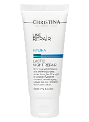 CHRISTINA Line Repair Hydra Lactic Night Repair - восстанавливающий ночной крем с молочной кислотой, 60 мл.