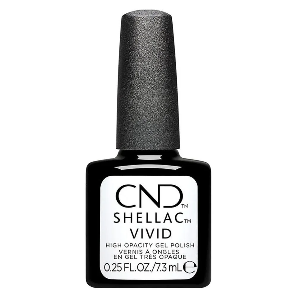 CND SHELLAC WHITE GLOVES 0.25oz/7.3ml - ГЕЛЕВЫЙ ЛАК ДЛЯ НОГТЕЙ CND SHELLAC WHITE GLOVES 0.25oz/7.3ml
