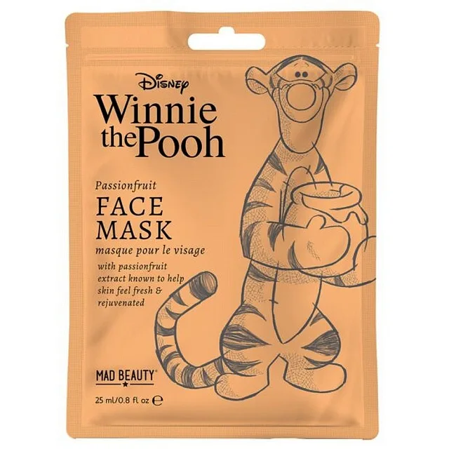 DISNEY WINNIE THE POOH TIGGER SHEET MASK - ТКАНЕВЫЕ КОСМЕТИЧЕСКИЕ МАСКИ ДЛЯ ЛИЦА