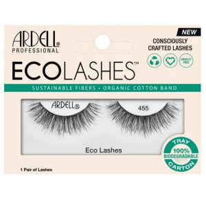 Ресницы подиумные "ECO" модель №455, чёрные