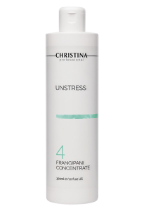 UNSTRESS 4 STEP FRANGIPANY CONCENTRATE -КОНЦЕНТРАТ ПЛЮМЕРИИ ДЛЯ УХОДА ЗА КОЖЕЙ ЛИЦА, ШАГ 4, ЛИНИЯ UN