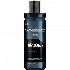 ЛОСЬОН ПОСЛЕ БРИТЬЯ - VASSO AFTER SHAVE COLOGNE ( PLATINIUM )