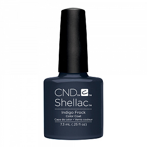 SHELLAC "Indigo Frock" - "Платье цвета индиго", 7,3мл.