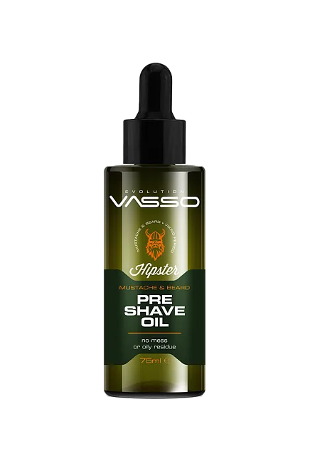 МАСЛО ДЛЯ БРИТЬЯ БОРОДЫ - VASSO PRE-SHAVE OIL