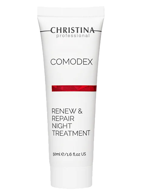 COMODEX RENEW&REPAIR NIGHT TREATMENT -НОЧНОЙ ГЕЛЬ "ОБНОВЛЕНИЕ И ВОССТАНОВЛЕНИЕ" ДЛЯ ЛИЦА, ЛИНИЯ COMO