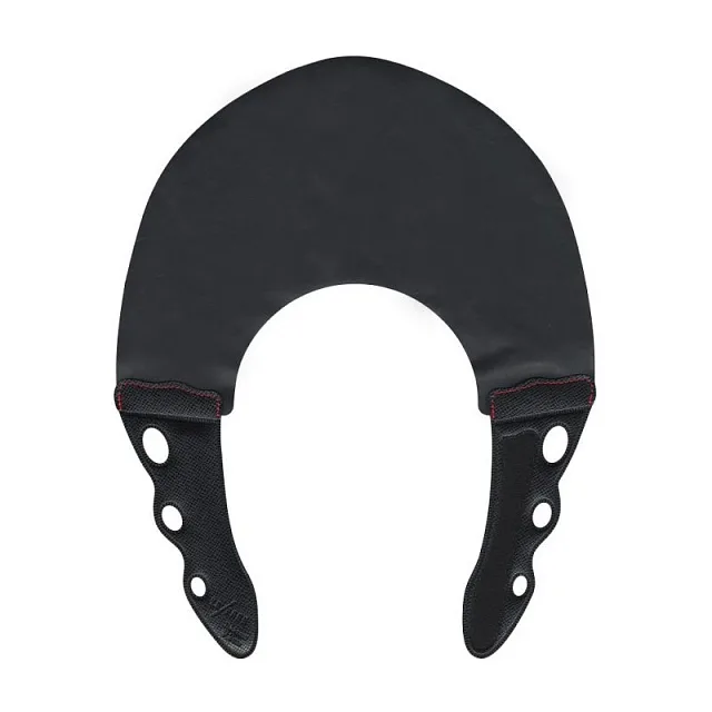 NECK FITTER 0.6MM NATURAL/BLACK - ВОРОТНИК ДЛЯ ШЕИ ДЛЯ СТРИЖКИ ВОЛОС, размер 340×270мм., черный.