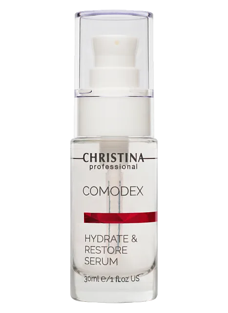 COMODEX HYDRATE&RESTORE SERUM -УВЛАЖНЯЮЩАЯ И ВОССТАНАВЛИВАЮЩАЯ СЫВОРОТКА ДЛЯ ЛИЦА, ЛИНИЯ COMODEX