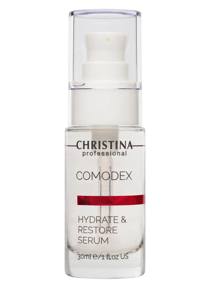 COMODEX HYDRATE&RESTORE SERUM -УВЛАЖНЯЮЩАЯ И ВОССТАНАВЛИВАЮЩАЯ СЫВОРОТКА ДЛЯ ЛИЦА, ЛИНИЯ COMODEX