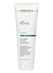 CHRISTINA Line Repair Hydra AHA-BHA Active Cleanser - очищающий активный гель с AHA-BHA кислотами, 250 мл.
