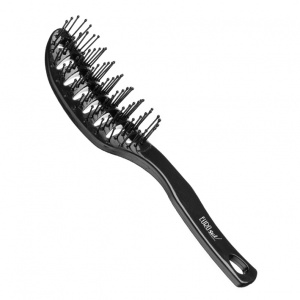 VENT BRUSH BEND BLACK - ЩЕТКА ПАРИКМАХЕРСКАЯ