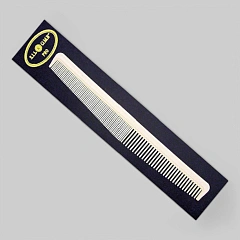 Расчёска "SILKOMB PRO-10", комбинированная скошенная с обеих сторон для затылочных и височных зон, силикон.