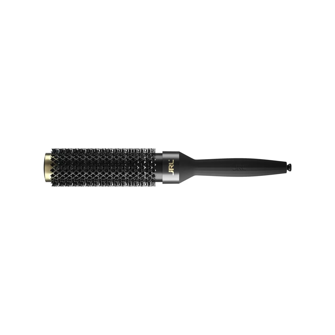 MIXED BRISTLE BRUSH EXTRA LONG φ32MM, BLACKJRL ПАРИКМАХЕРСКИЙ БРАШИНГ СО СМЕШАННОЙ ЩЕТИНОЙ, ЦВЕТ ЧЕР