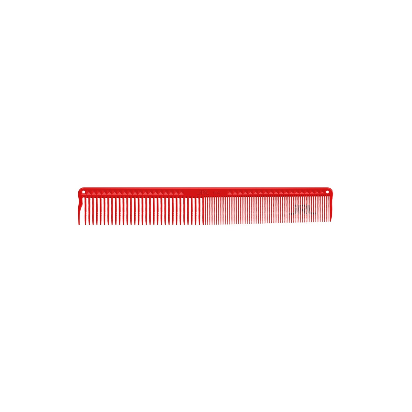 JRL FINE CUTTING COMB 7.4", RED-ПАРИКМАХЕРСКАЯ РАСЧЕСКА  ДЛЯ  СТРИЖКИ 7.4", ЦВЕТ КРАСНЫЙ