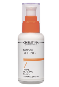 СЫВОРОТКА ДЛЯ ЛИЦА FOREVER YOUNG 7 STEP TOTAL RENEWAL SERUM С ОМОЛАЖИВАЮЩИМИ ПЕПТИДАМИ 100 МЛ 