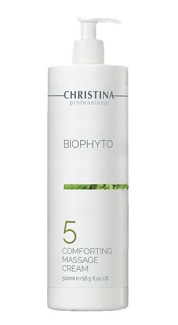 BIO PHYTO 5 COMFORTING MASSAGE CREAM -УСПОКАИВАЮЩИЙ МАССАЖНЫЙ КРЕМ ДЛЯ ЛИЦА, ШАГ 5, ЛИНИИ BIO PHYTO