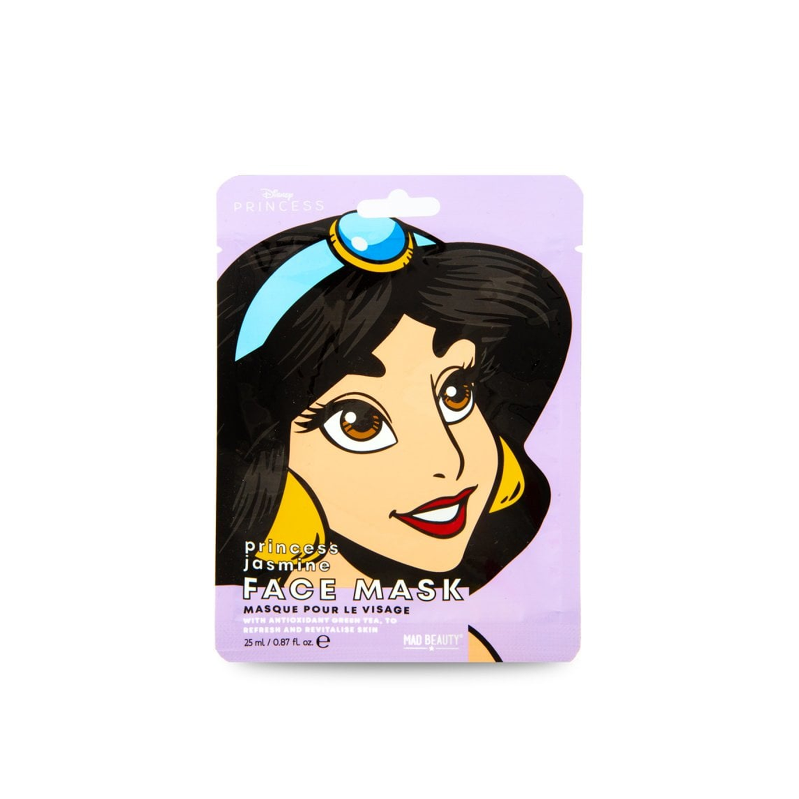 PURE PRINCESS COSMETIC SHEET MASK JASMINE-ТКАНЕВАЯЯ КОСМЕТИЧЕСКАЯ МАСКА ДЛЯ ЛИЦА, ПРИНЦЕСА -JASMINE