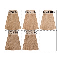 La Biosthetique Tint & Tone Advanced 9/3 - краска для волос, цвет "золотистый блонд", 90 мл.