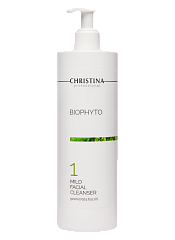 CHRISTINA Bio Phyto Mild Facial Cleanser - мягкий очищающий гель (шаг 1), 500 мл.