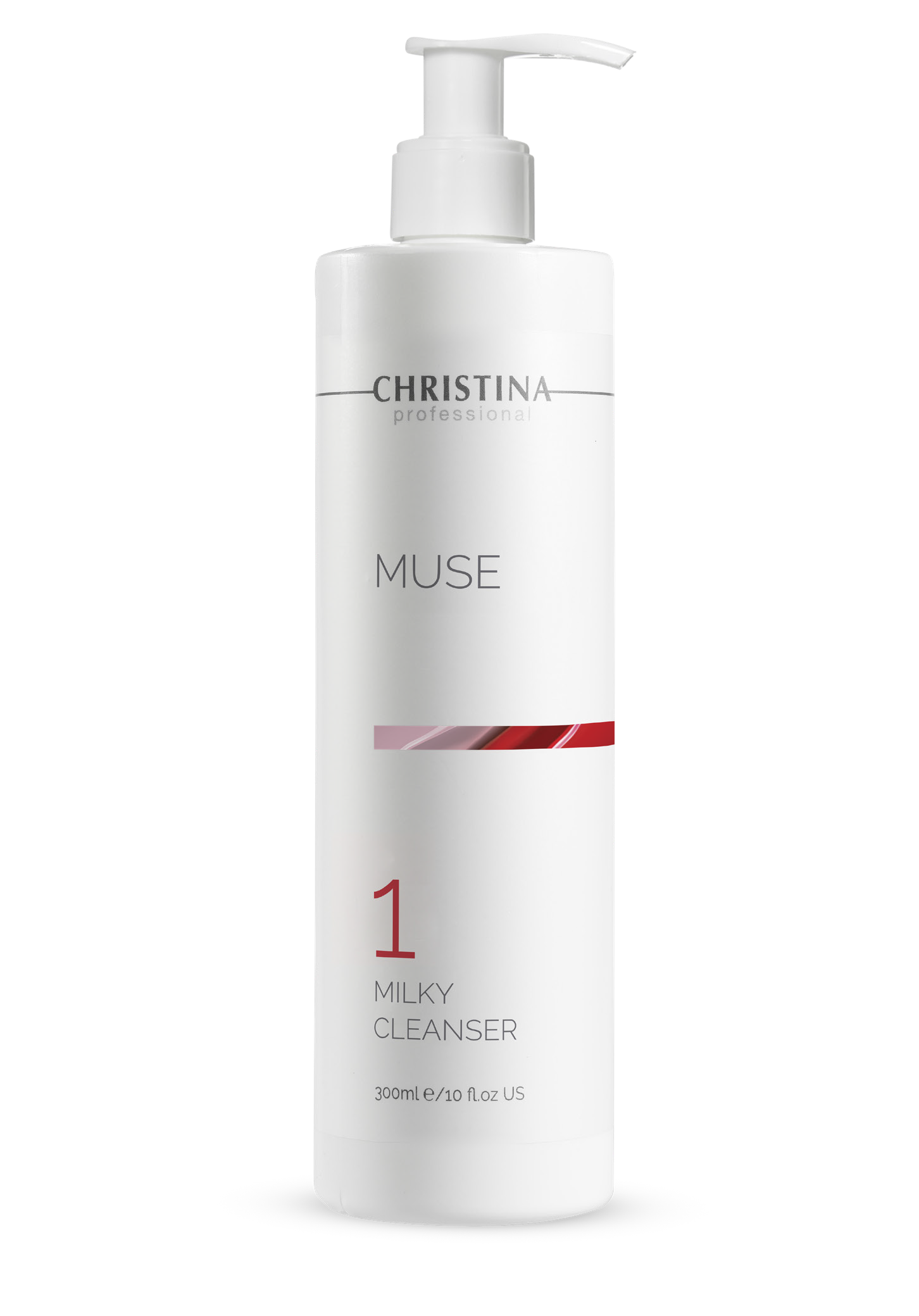 MUSE-1 MILKY CLEANSER 300 - ОЧИЩАЮЩЕЕ МОЛОЧКО С ЭКСТРАКТОМ РОЗЫ (ШАГ 1), 300 МЛ